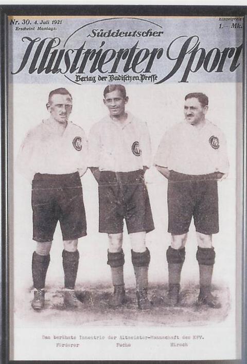 Gefeierte Fußballstars